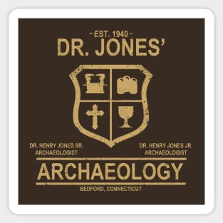 Dr. Jones' Archaeology Sticker